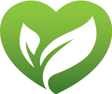 Icon green heart