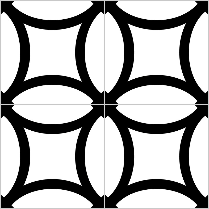 District figure black pattern