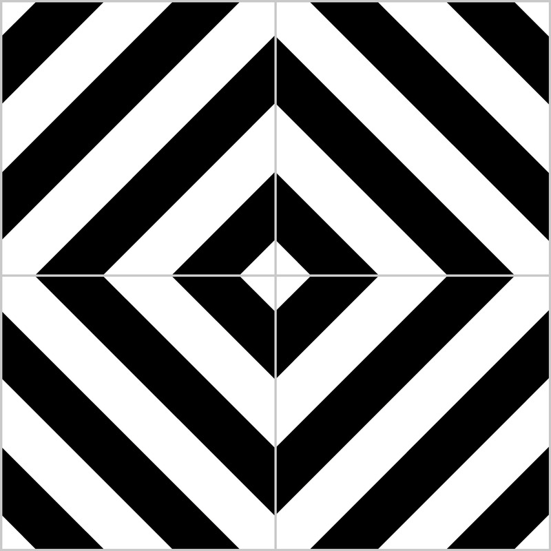 District lines black pattern